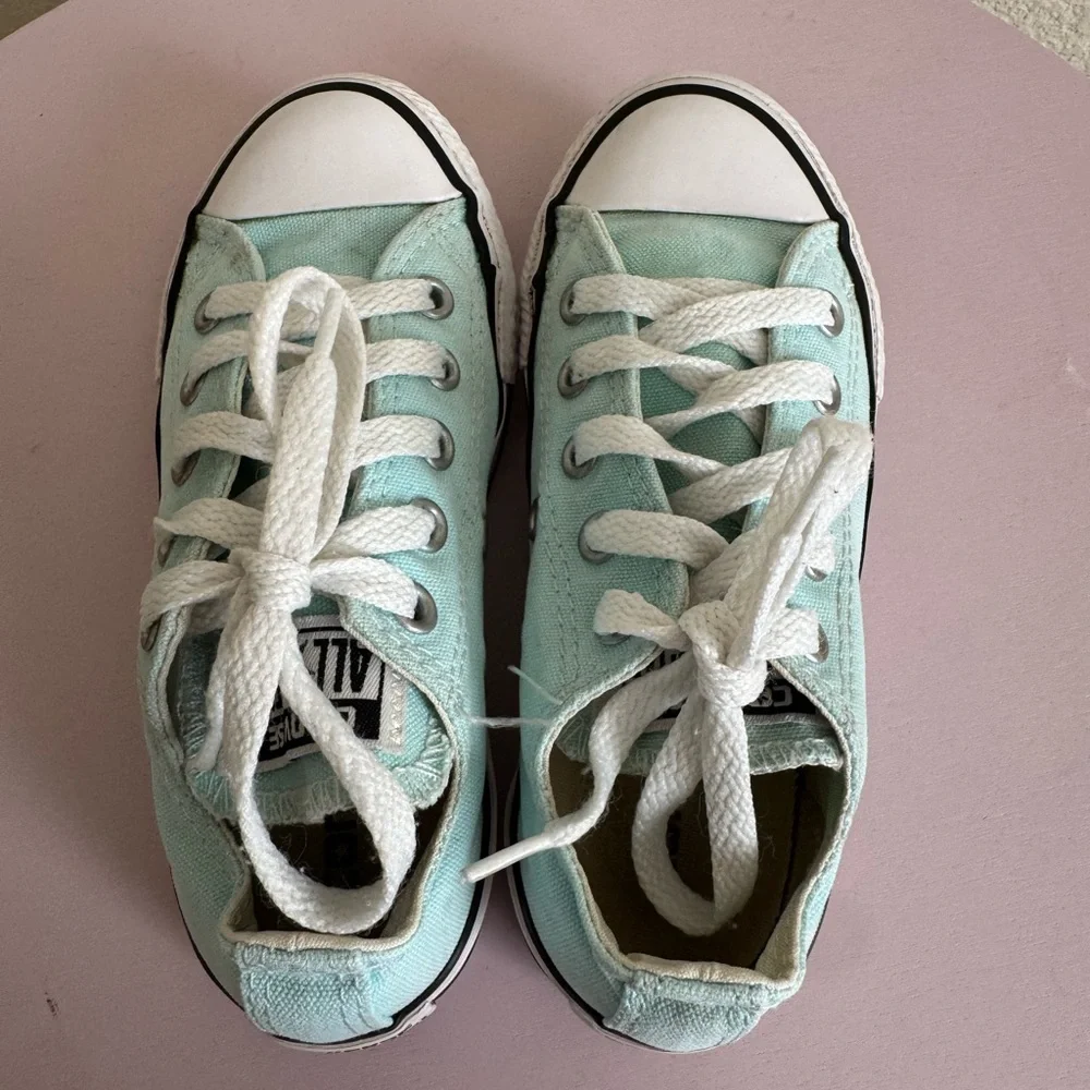 Converse Teal Sneakers Toddler size 11
